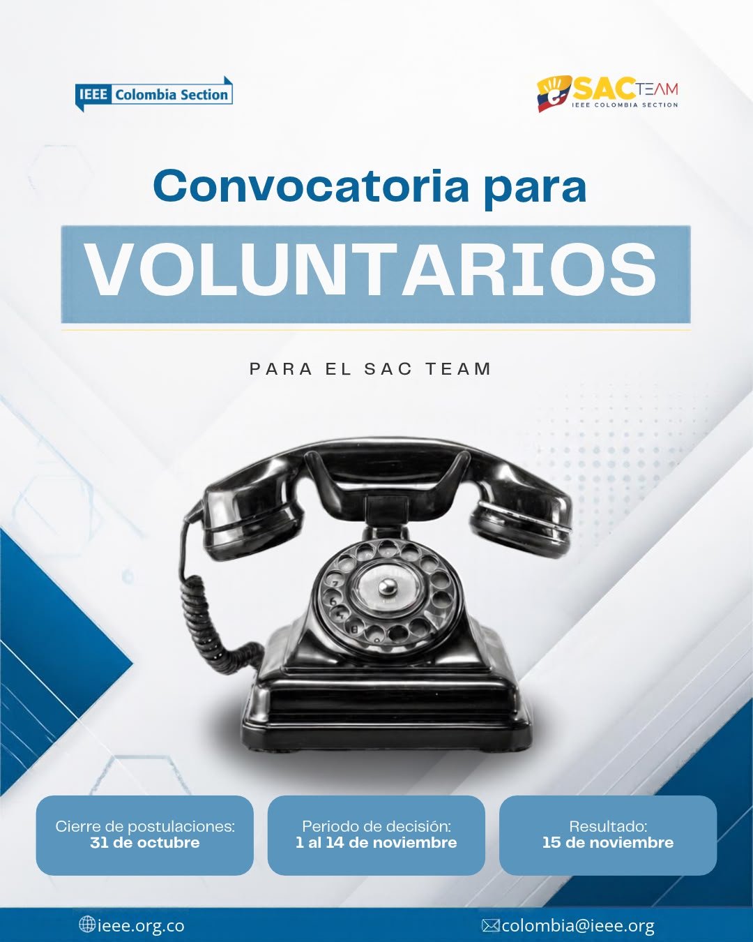 convocatoria voluntarios